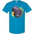thumbnail image 3 of Inktastic Colorful Lurking Gator T-Shirt, 3 of 5