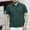 (Casual 85)Green, variant on DayScoop Summer T-Shirts for Men Casual T Shirts Solid Color Plaid Fashion Collar and Short Sleeved Loose Top shirt