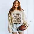 thumbnail image 2 of Football Vibes Touchdown Collage -  Womens Sweatshirt, 2 of 8