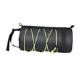 thumbnail image 4 of Quzzie Bike Handlebar Bag Waterproof Roll Storage Bicycle Front Bag with Nylon Shoulder Strap Sturdy Elastic Cord Lightweight Suitable for Exercise Mountain Cycling Green, 4 of 8