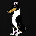 thumbnail image 2 of CafePress - Smooth Tricolor Collie Maternity Dark T Shirt - Maternity Dark T-Shirt, 2 of 3