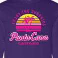 thumbnail image 4 of Inktastic Enjoy the Sunshine Punta Cana Summer Paradise Long Sleeve T-Shirt, 4 of 5