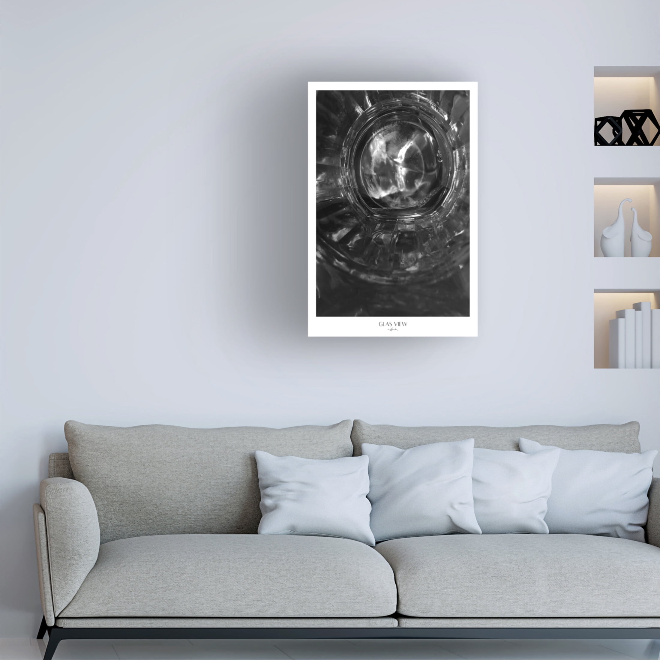Trademark Fine Art Annika John Glas view Canvas Wall Art