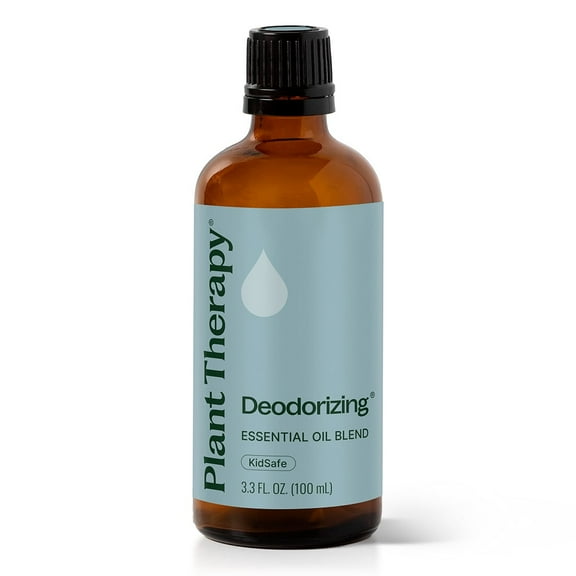 Plant Therapy Deodorizing Essential Oil Blend 100 mL (3.3 oz) 100% Pure, Undiluted, Natural Aromatherapy