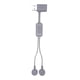 thumbnail image 1 of 1 Paquete de USB MC51 Sharpla Cargador USB magnético MC51 Cable de carga USB MC51, 1 of 8