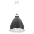 thumbnail image 5 of Hunter - Bluff View 3-light Matte Black, Medium Size Pendant Light, Dimmable, Casual Style, Bell Shaped, for Bedrooms, Dining, Living Rooms - 19215, 5 of 8