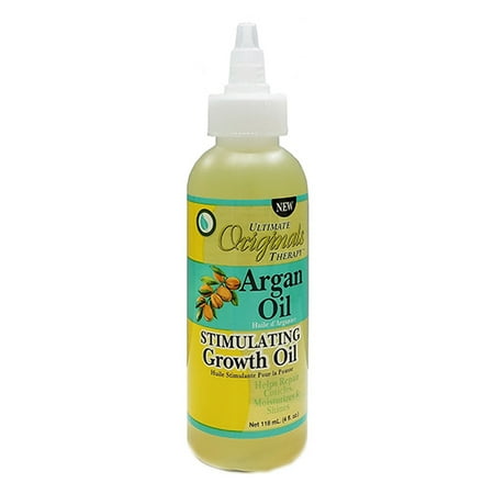 Africas Best Ultimate Originals Argan Stimulating Growth Oil, 4 (Best Oil For Scalp Massage Hair Growth)