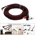 thumbnail image 3 of adaptador de cable rca 3,5mm Aux a 2 RCA Y Cable de sonido estéreo divisor chapado en de Metal carcasa - 5 metros 5 metros Magideal adaptador de cable rca, 3 of 6