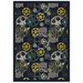 thumbnail image 2 of Any Day Matinee - Theater Area Rugs Blockbuster, 5'4" x 7'8", Navy, 2 of 2