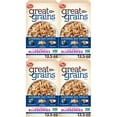 thumbnail image 1 of Post Great Grains Blueberry Morning Breakfast Cereal, Non GMO Project Verified, Heart Healthy, Low Fat, Whole Grain Cereal 13.5 Ounce (Pack of 4), 1 of 5