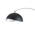 thumbnail image 2 of Luna Bella Arc Floor Lamp - 92 Antique Nickel Matte Black/Silver Leaf Shade, 2 of 6