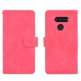 thumbnail image 2 of For LG K50S PU Leather Flip Case Card Slots Holder Kickstand Book Folding Folio Cover-Pink, 2 of 5
