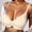 White, variant on Bras for Women No Underwire, Low Back Lifting Seamless Bra, Full Coverage Deep U Neck Comfort Bra, Side Smoothing Plus Size Lingerie, 1-Pack