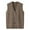 Coffee, variant on Lindreshi Winter Coats for Women 2023 Trendy Women's Solid Knit Warm Camisole Button Cardigan