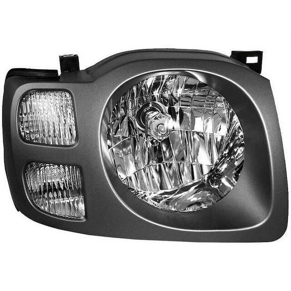 Left Driver Side Headlight Assembly - Compatible with 2002 - 2004 Nissan Xterra 2003