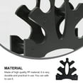 thumbnail image 2 of Support d'Haltère pour Rangement Noir Matériau PP Taille Compacte Design Trépied 3D Stable et Antidérapant, 2 of 8