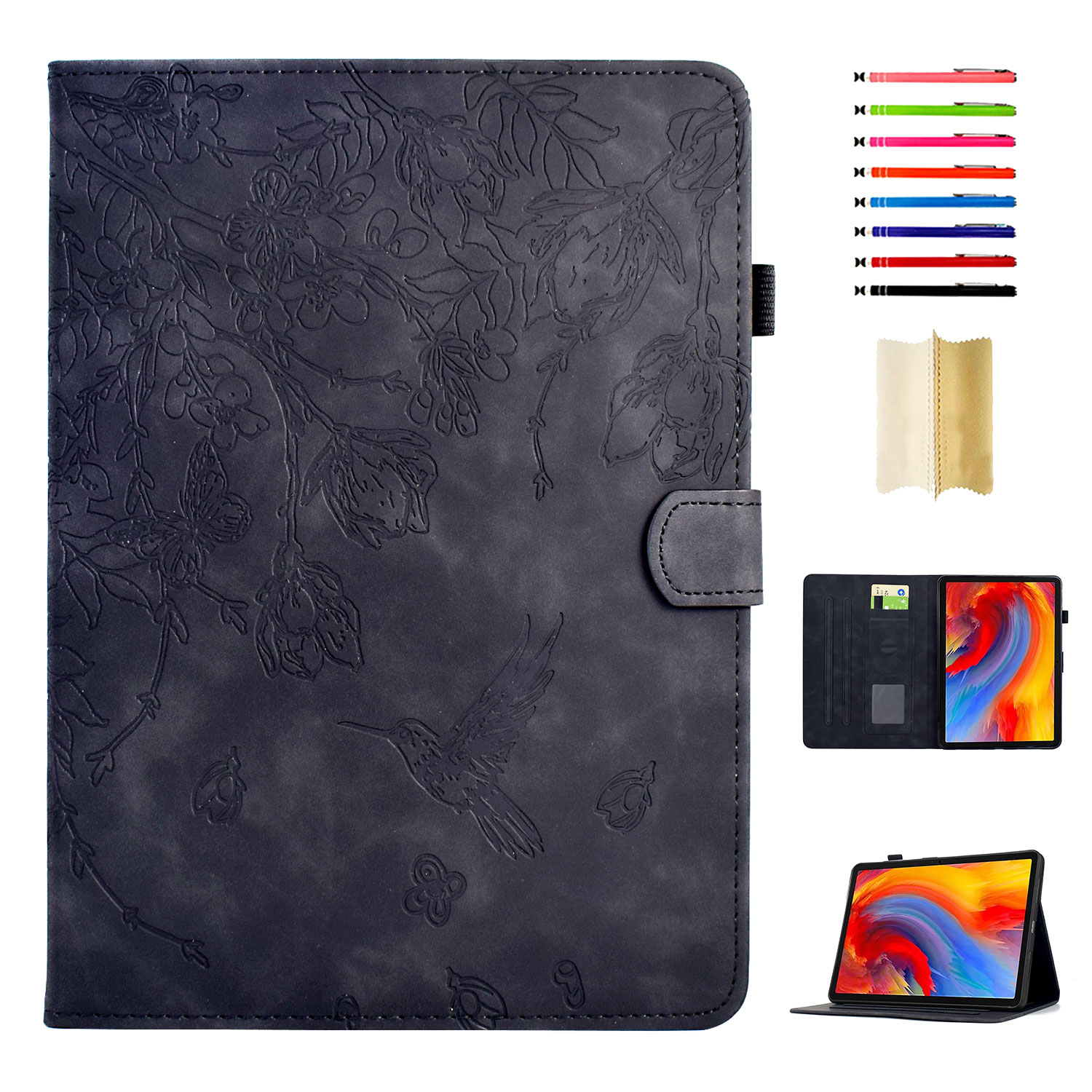 Custodia In Pelle Sintetica Per Amazon Fire 7 (2015-2019) – Portafoglio Con Chiusura Magnetica E Slot Porta Carte, Antigraffio