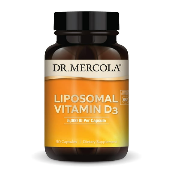 Dr. Mercola Liposomal Vitamin D3 – 5,000 IU, 30 Capsules