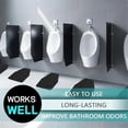 thumbnail image 4 of Urinal Mats 6 Pack Urinal Pads Urinal Floor Mats for Men Bathroom Commerical Disposable Non-Slip Rubber Backing Washable, 4 of 5
