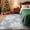 Gray, variant on Christmas Area Rug 4' x 6' Washable with Non Slip TPR Backing, Low Pile Christmas Snowflakes Winter Rugs, Xmas Decoration Carpets for Nursery Bedroom Dining Room, Blue