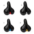 thumbnail image 2 of Eigraketly Cojín para asiento de bicicleta, resistente al agua, asiento de cuero absorbente de golpes, bicicleta de montaña, ciclismo de carretera, Ciclismo Azul negro Eigraketly OD022164-03, 2 of 6