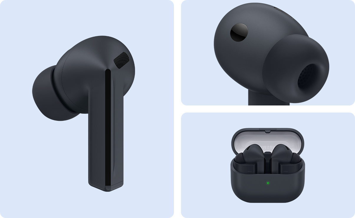 Samsung Galaxy Buds3 FE Earbuds with Active Noise Cancellation, Black photo 2