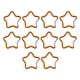 thumbnail image 5 of 10 Uds. Mosquetón con forma de estrella de , Clip para llavero, bloqueo a presión, resistente para mochilas, accesorios para botellas de , oro, 5 of 8