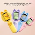 thumbnail image 3 of Handheld Digital Microscope, 2 Inch Color Screen Microscope Camera 4x Zoom Handheld Microscope with 8 LED Lights for Kids and Adults, 3 of 7