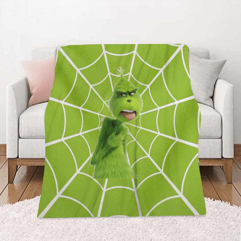 Grinch blanket online walmart