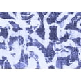 thumbnail image 1 of Ahgly Company Indoor Rectangle Abstract Blue Modern Area Rugs, 8' x 10', 1 of 4