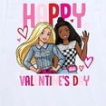 thumbnail image 3 of Barbie - Happy Valentine's Day - Toddler And Youth Short Sleeve Graphic T-Shirt, 3 of 5