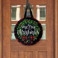 thumbnail image 2 of Briarwood Lane Christmas Wreath Burlap Door Hanger, 2 of 3