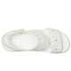 thumbnail image 2 of Sandalia Crocs Brooklyn 4U Cuña Baja Blanca Talle 4, 2 of 7