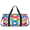 Multicolour 4, variant on Herdesigns Red Dragon Travel Duffle Bag Sports Yoga Weekender Overnight Carry on Workout Bags Lightweight Waterproof Gym Tote Bag for Women