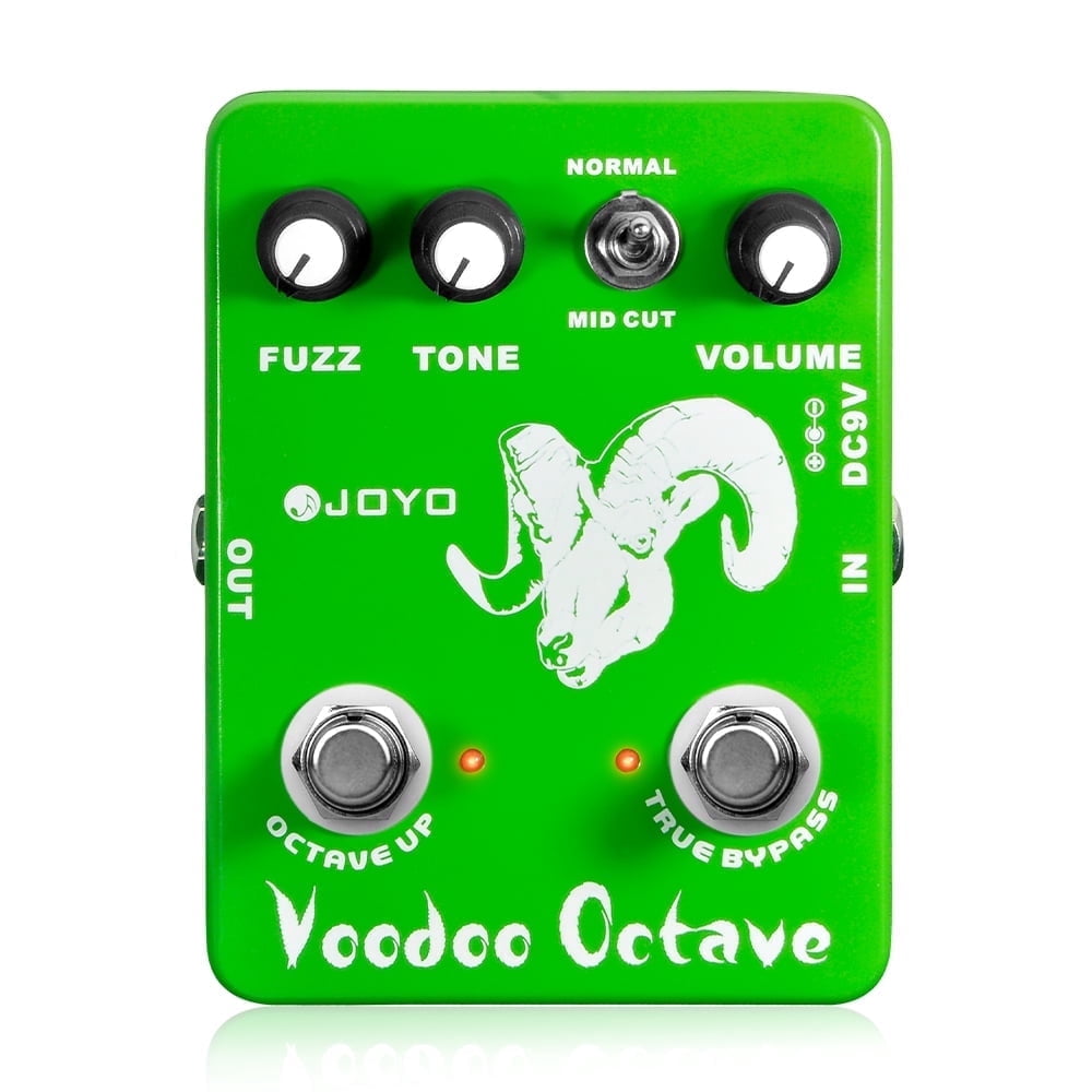 JOYO JF-12 Octave Fuzz Effect Pedal 2 Modes Electric Guitar True Bypass