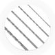 thumbnail image 3 of unbranded 5Ud Brocas De Precisión En Acero Para Trabajos En Metal Madera Y Materiales Plásticos, 3 of 7