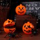 thumbnail image 5 of 12 unids Decoración de Halloween Caramelo de caramelo Tarro de calabaza creativa para fiesta, 5 of 6