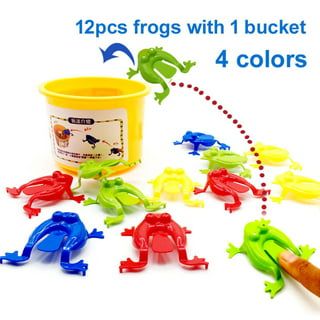 Mukum 16Pcs Plastic Frogs Toy for Kids Easter Party Poland