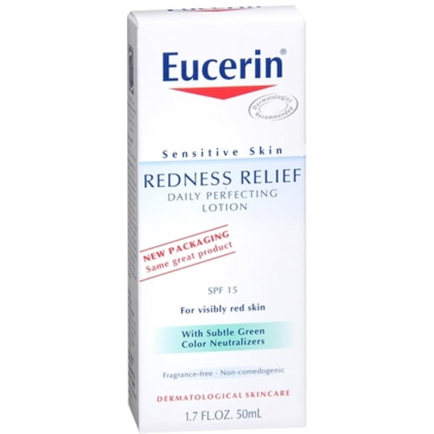 Eucerin Redness Relief Daily Perfecting Lotion SPF 15 1.70 oz (Pack of