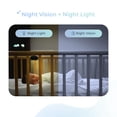 thumbnail image 5 of Tiny Traveler Ai Smart Wireless Baby Car Monitor (TT006B) - Alertas de seguridad alimentadas por IA: detección de llanto/risa/pararse, detección virtual, visión nocturna de largo alcance de 1000 pies,, 5 of 5