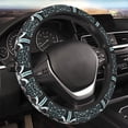 thumbnail image 5 of Lsque The Binding of Isaac Pattern Elastic Stretch Steering Wheel Cover,Universal 15 inch, Microfiber Breathable Ice Silk, Anti-Slip, Odorless, Easy Carry, 5 of 7