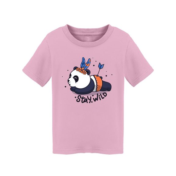 Panda Stay Wild T-Shirt Toddler -Image by Shutterstock,  3 Toddler