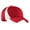 True Red/White, variant on Sport-Tek Dry Zone Nylon Colorblock Cap-One Size (True Red/White)
