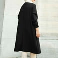 thumbnail image 5 of Elegant Women's Long Sleeve Button Down Abaya Casual Dress for Dubai Fashion, 5 of 5