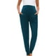 thumbnail image 4 of ShomPort Maternity Joggers with Pocket Solid Color Pregnancy Sweatpants Soft Workout Active Pants For Women, 4 of 5