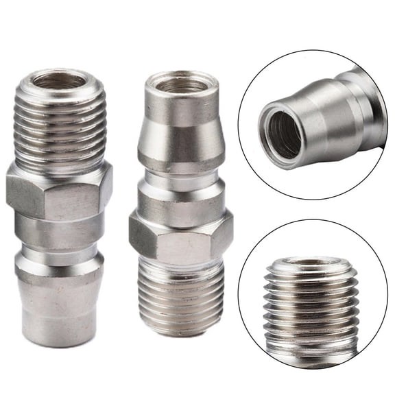 2Pcs Nitto Male Coupling Air Fitting With 1 4Inch Male Thread 20Pm Workshop Equipment Power Tool Air Compressor Hoses