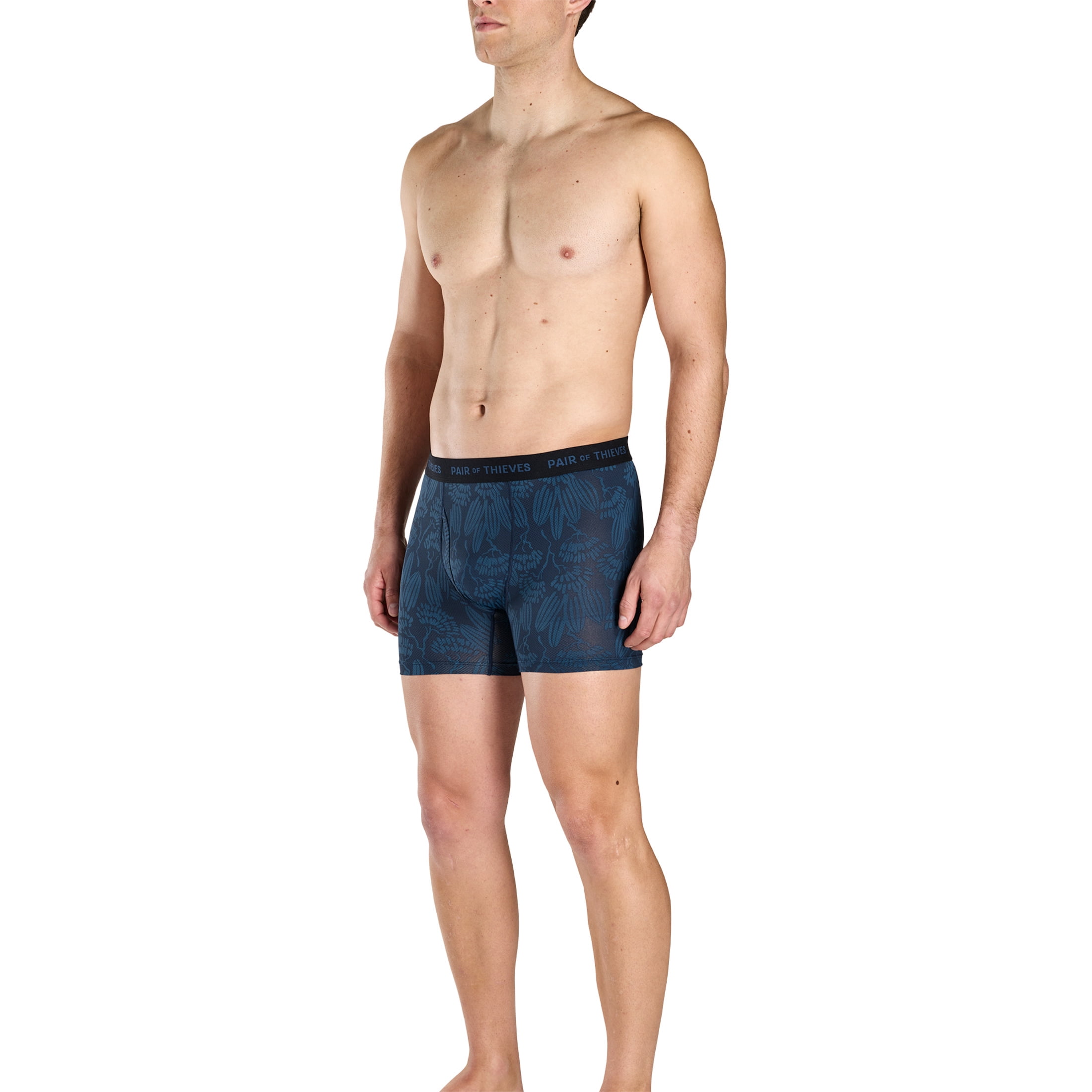 SuperFit Mesh Boxer Brief Blue 2pk M