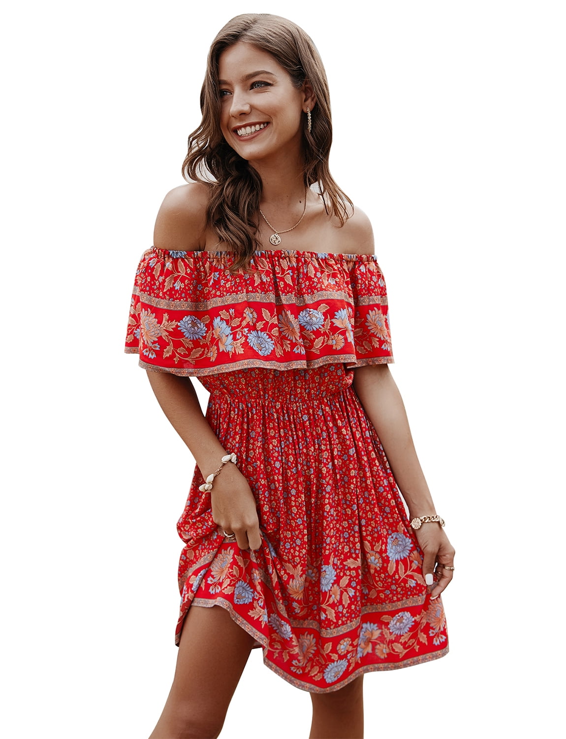 summer dresses with elastic top
