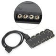 thumbnail image 1 of RGB Hub Controller,RGB Hub Controller 1‑10 CPURGB Hub Controller PC Chassis Fan Hub Precision Engineered, 1 of 9