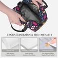 thumbnail image 3 of Cauagu Cinco De Mayo Floral for Insulated Lunch Box Lunch Bag with Adjustable Shoulder Strap Soft Cooler Cooling Tote for Adult Men Women for Office Picnic Hiking Beach, 3 of 7